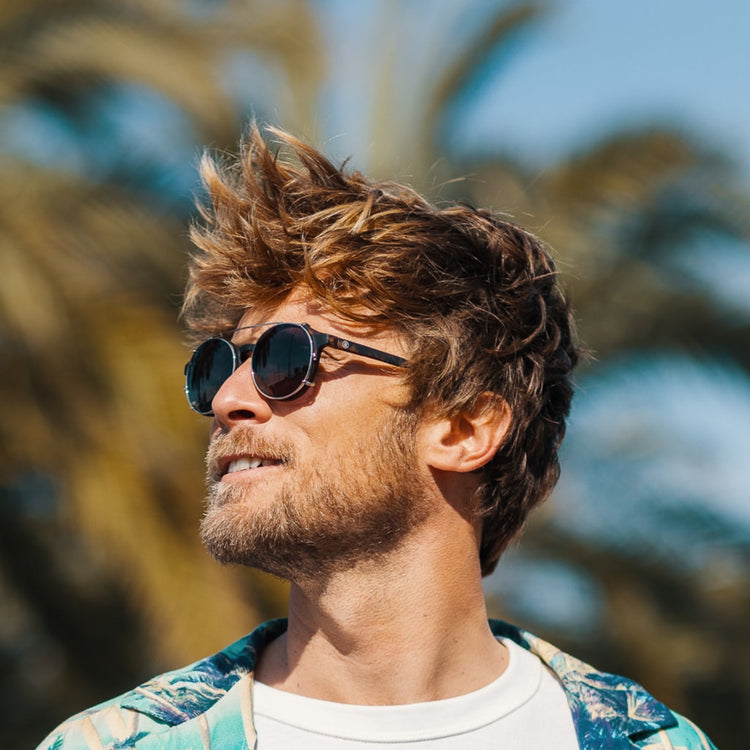 Solar Clip-On Man Sunglasses